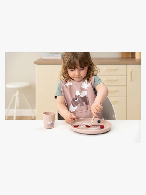 Done By Deer Foodie Tallerken Happy Clouds, Pink