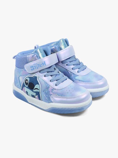 Disney Lilo & Stitch Blinkende Mid Sneakers, Lyseblå D6020309SJB03-0034-4775_3a.jpg