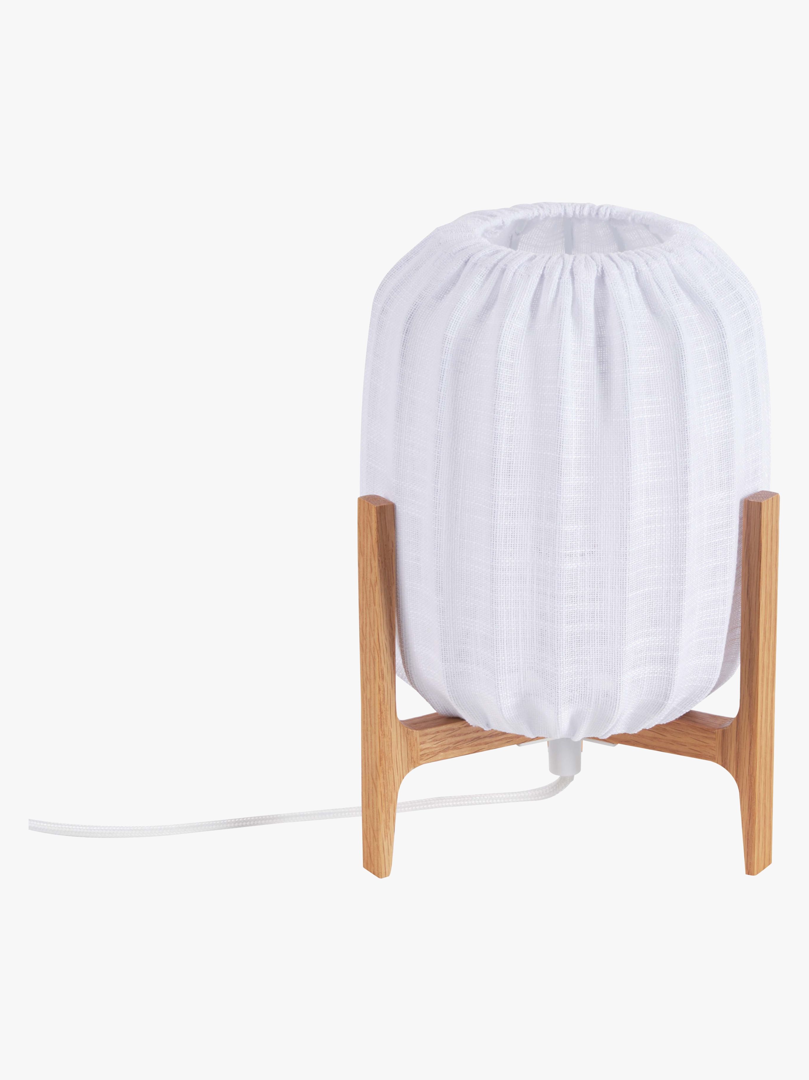 Watt & Veke Prisma Bordlampe 24, Eg/Hvid, Børnelampe