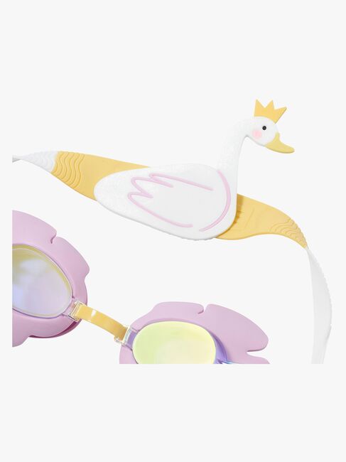 SUNNYLiFE Svømmebriller, Princess Swan Multi