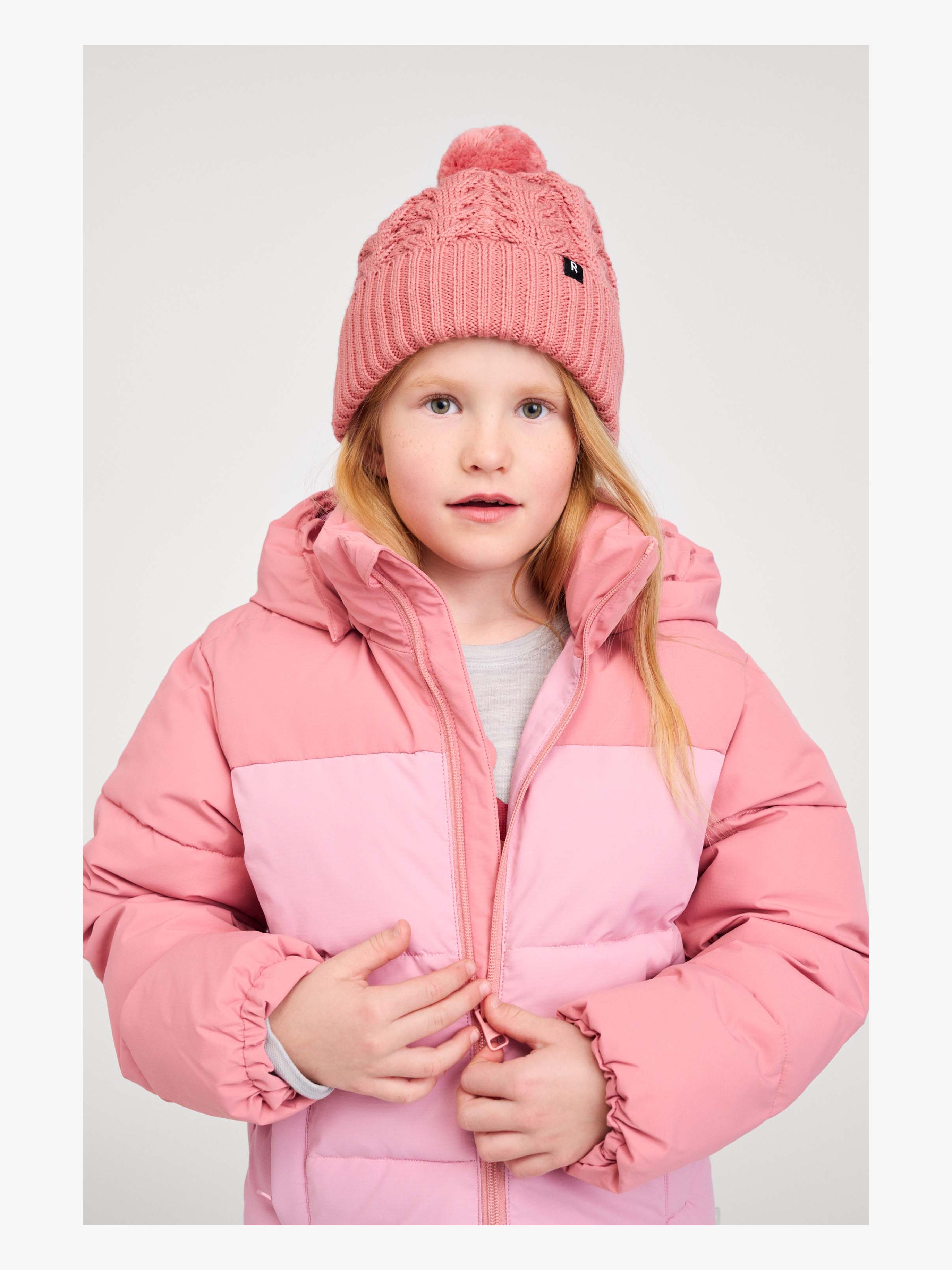 Reima Tenhola Vinterjakke, Grey Pink, 110