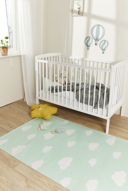 Cloudberry Castle Gulvtæppe, Grøn 100x150