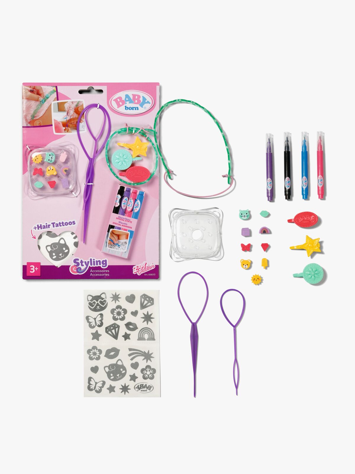 BABY born Stylingsæt Tusser & Tilbehør