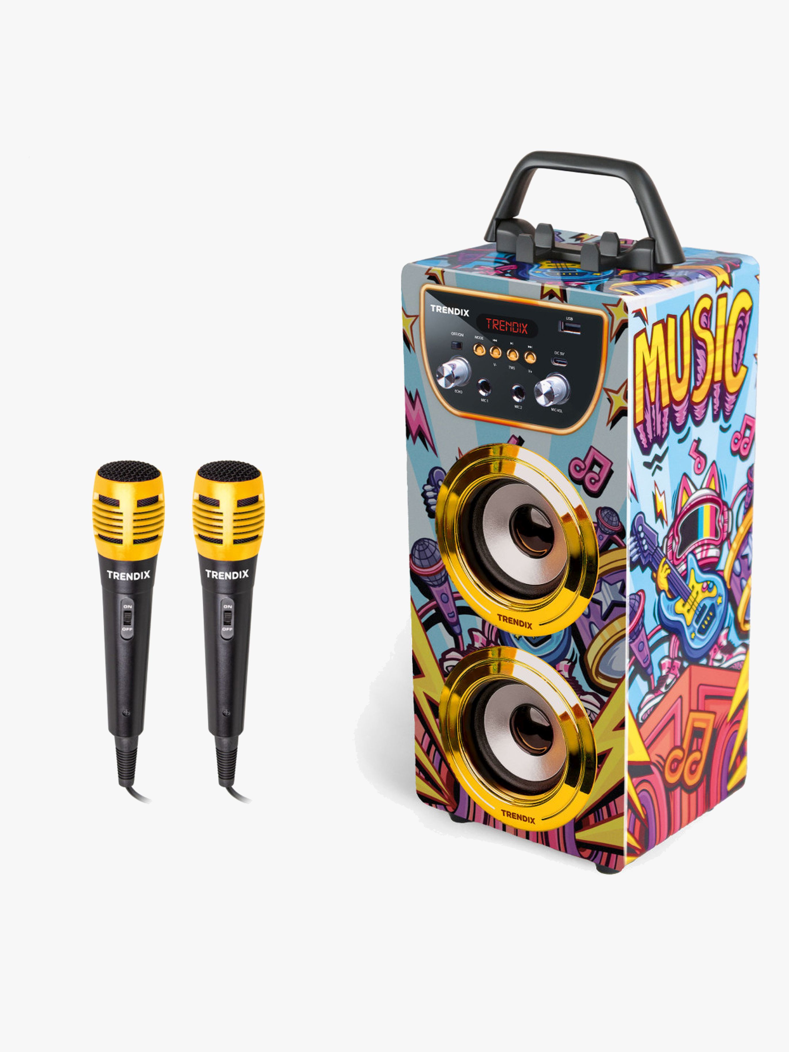 Trendix Karaokemaskine Golden Star