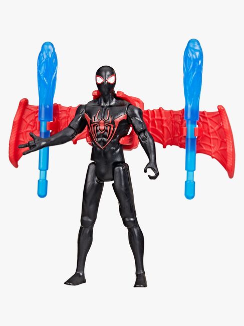 Marvel Spider-Man Epic World of Actionfigur med Bil - Miles Morales Remix Blast-Racer
