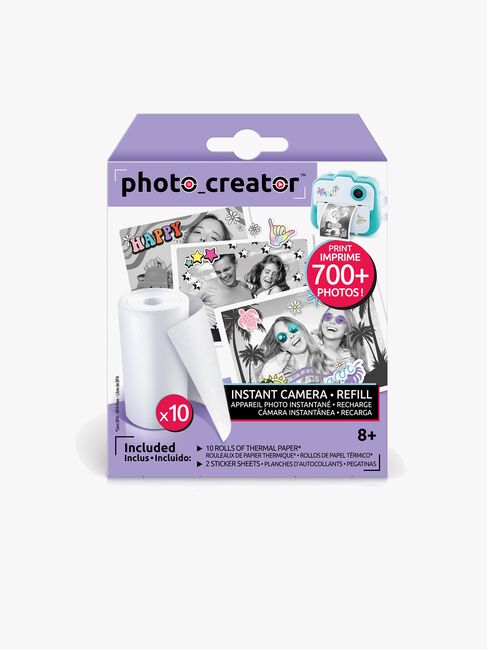 Photo Creator Polaroidkamera Refillpapir & Klistermærker
