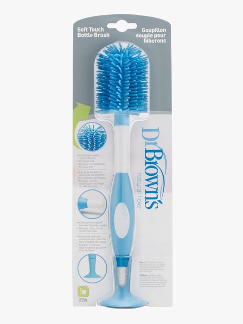 Dr. Brown's Stor Flaskebørste, Blå