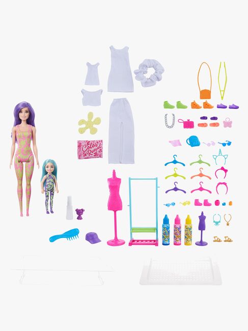 Barbie Color Reveal Legesæt Tie Dye Fashion Maker