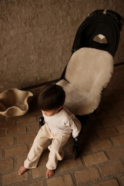 BINIBAMBA Sheepskin Hynde Fixed Harness, Moon