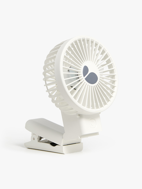 Beemoo Clip-on Klapvognsblæser, White