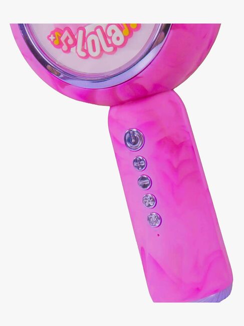 Squishmallows Karaoke-mikrofon Popsing Lola LED