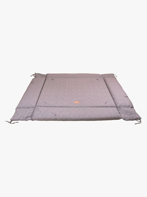 FILIBABBA Soft Quilt Aktivitetstæppe, Dark Grey