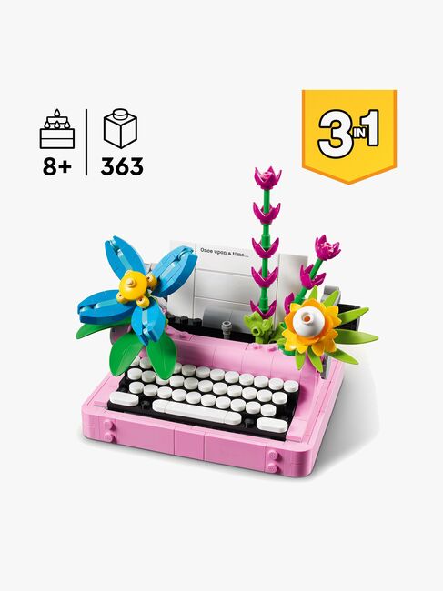 LEGO Creator 31169 Skrivemaskine med blomster