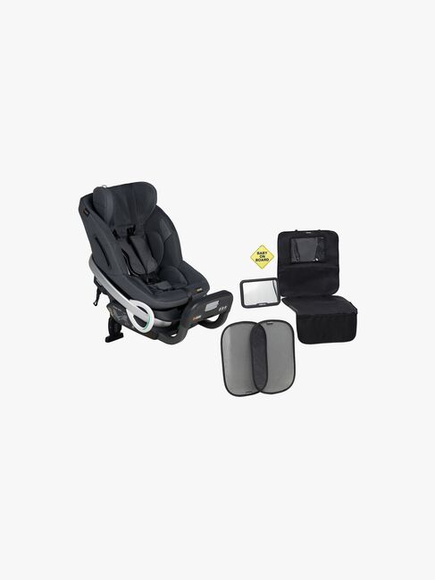 BeSafe Stretch Autostol Inkl. Tilbehørspakke, Anthracite Mesh