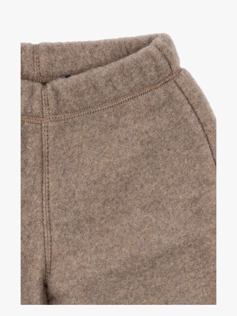 Mikk-Line Fleecebukser Baby Merinould, Melange Denver