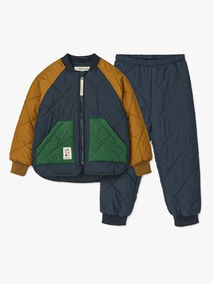 LIEWOOD Zella Termosæt, Classic Navy Multi Mix