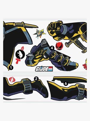 RoomMates Wallstickers G.I Joe Retro