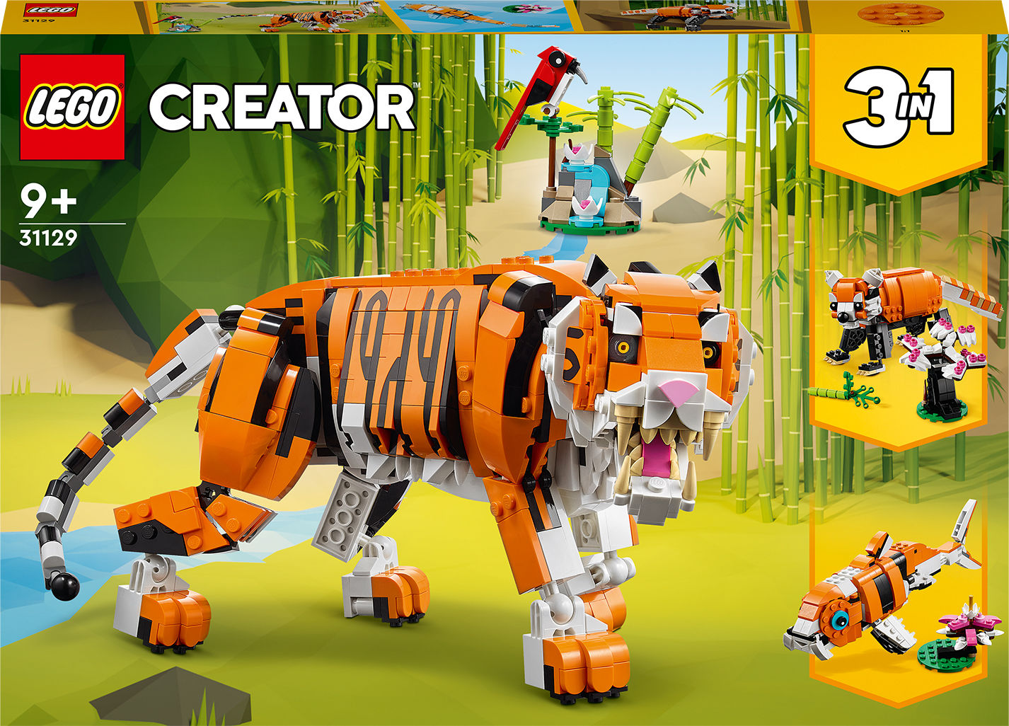 albue Mekanisk kran Køb LEGO Creator 31129 Majestætisk tiger | Jollyroom