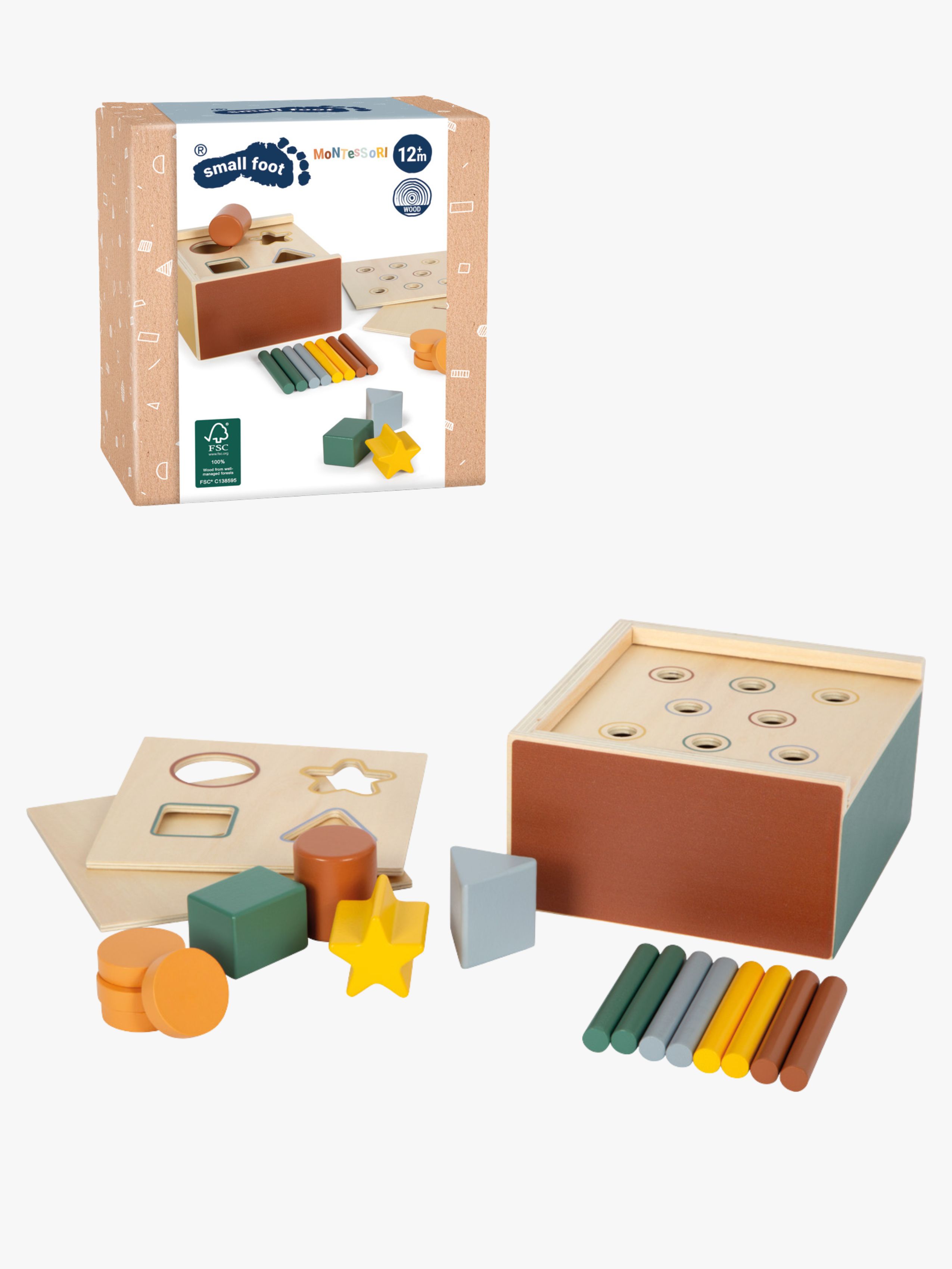 Small Foot Montessori Formtilpasset Spil