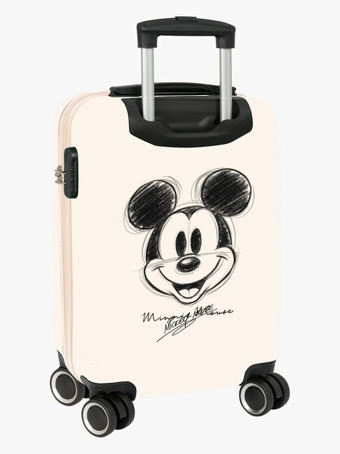 Disney Mickey Mouse Kabin Kuffert 40L, Hvid