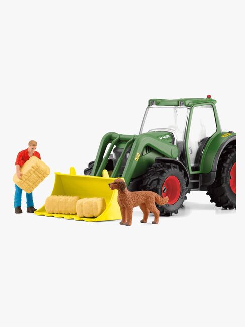 Schleich 42608 Farm World Traktor med Anhænger