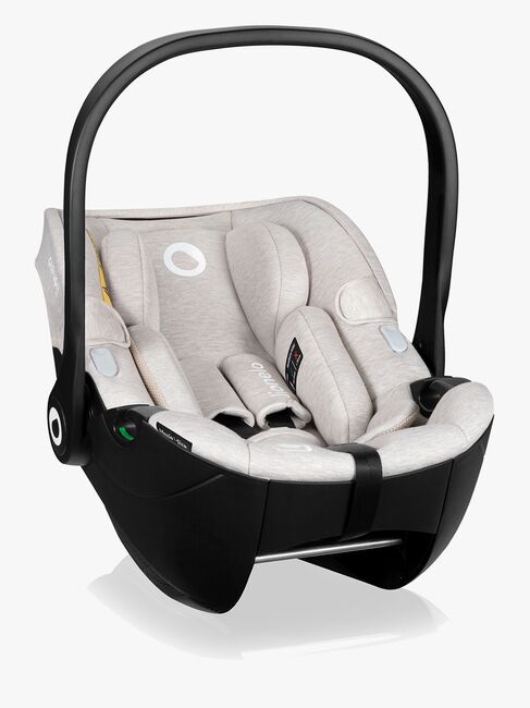 Lionelo Moxie i-Size Autostol Baby inkl. Base, Beige Sand