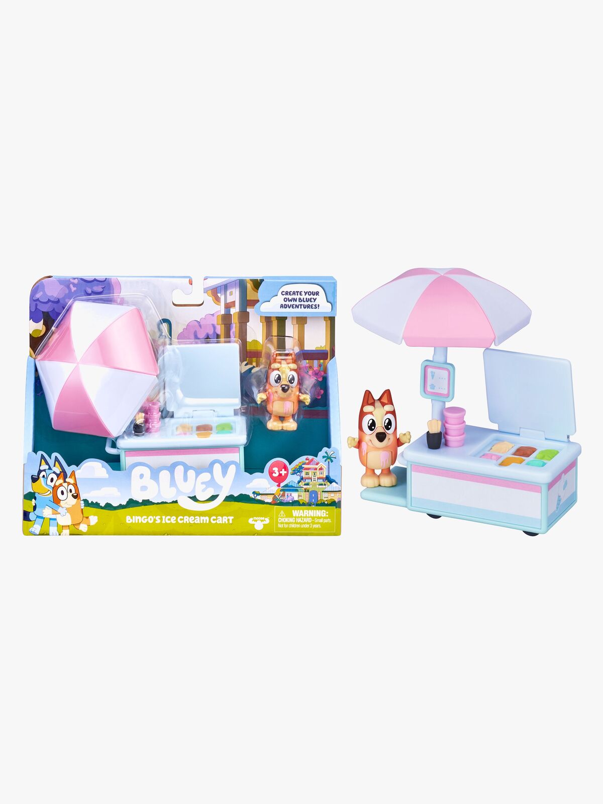 Bluey Isvogn Legesæt med Bingo-figur