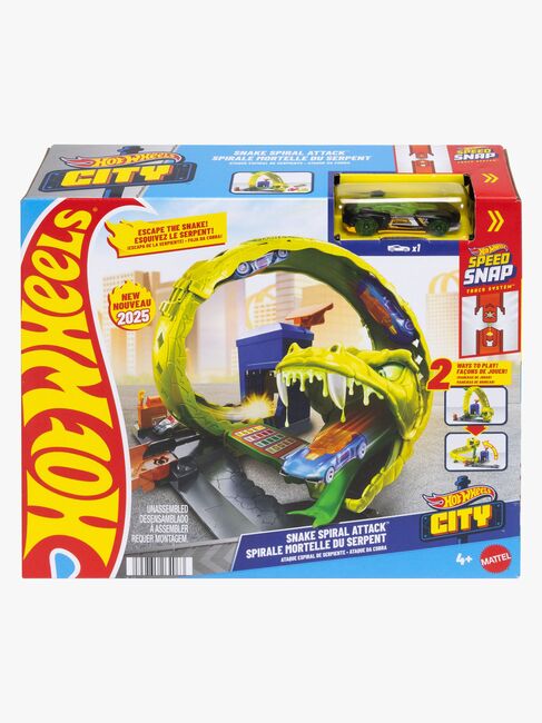 Hot Wheels Stunt Tracks Corkscrew Jump Champion Legesæt