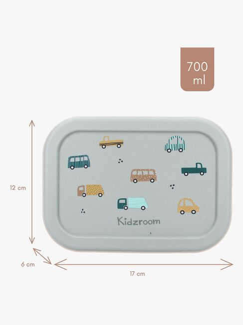 Kidzroom Silikone Madkasse Sweet Cuddles, Grøn