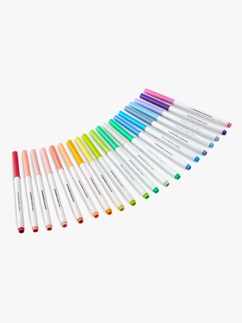 Crayola Super Tips Fiberpenne Pastel 20-pak