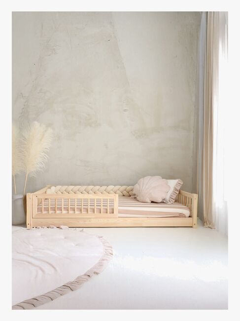 Minitude CONNOR Junior-/Montessori-seng 90x190, Natur