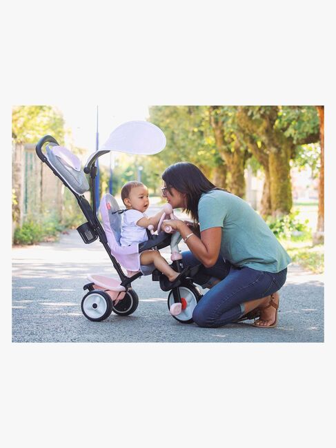 Smoby Trehjulet Cykel Baby Driver Plus, Pink