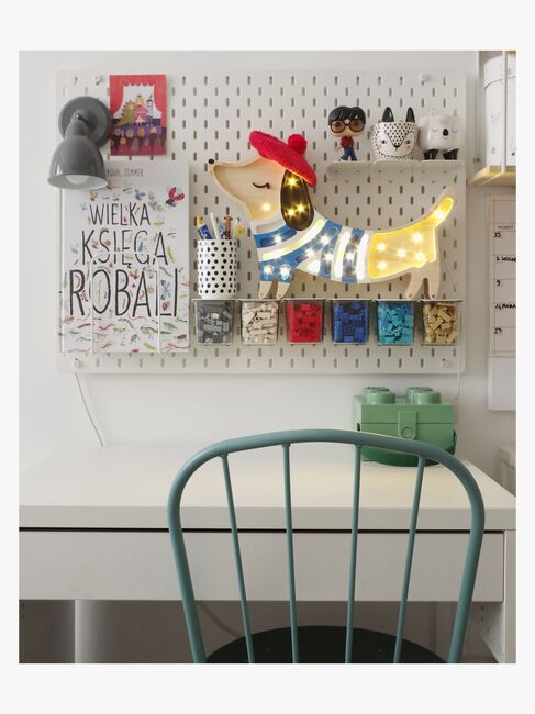 Little Lights Lampe Hundehvalp, French Style