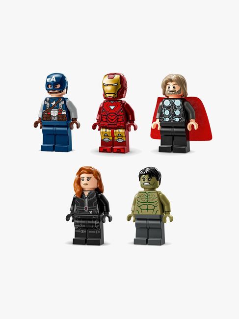 LEGO Super Heroes 76313 MARVEL-logo og minifigurer