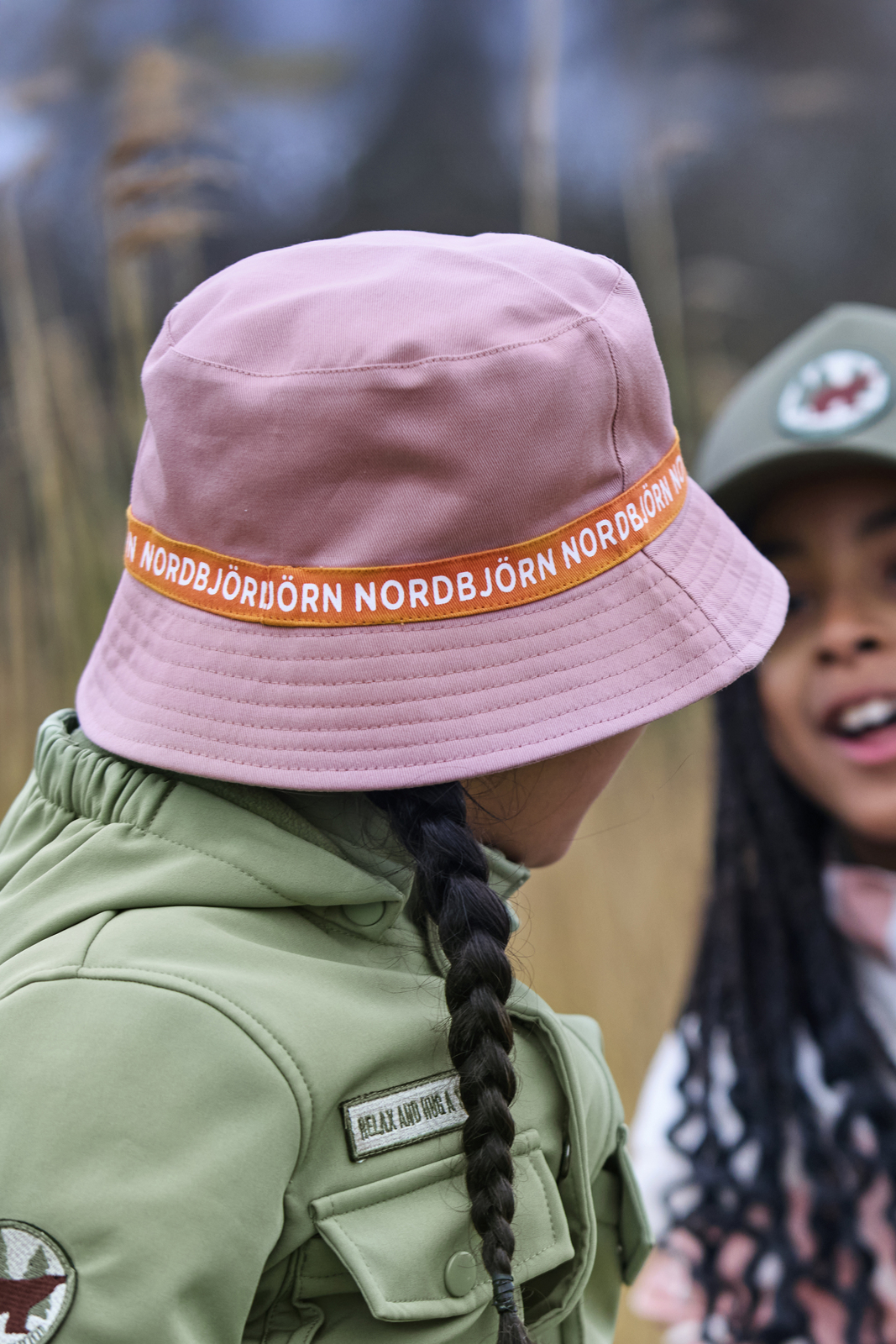 Nordbjörn Hjortnäs Bucket Hat Vendbar, Pink