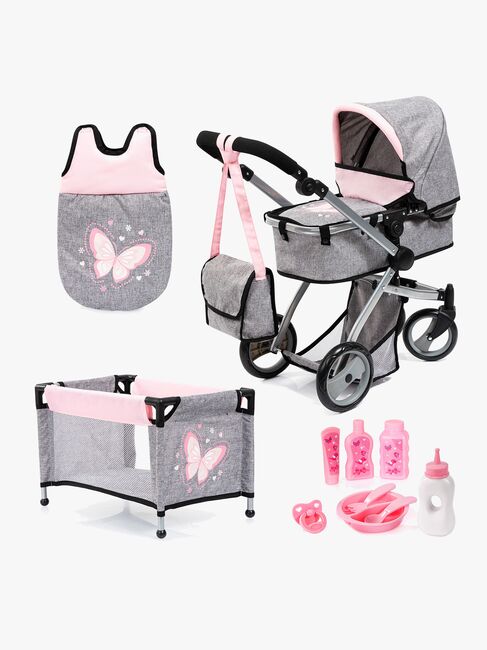 Bayer Design Dukkevogn Mega Set Milano