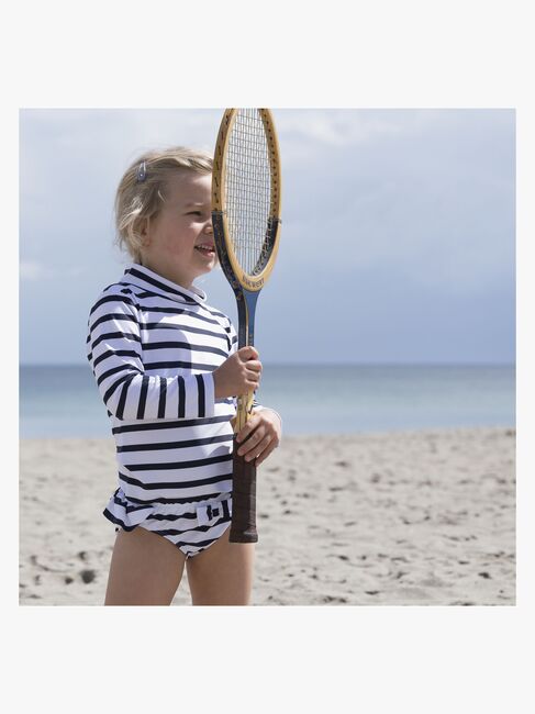 Petit Crabe Zoe Bikinitrusser 3-pak, Blå/Hvid