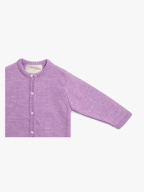 Petite Chérie Atelier Margit Babytrøje, Light Purple/Dusty Purple