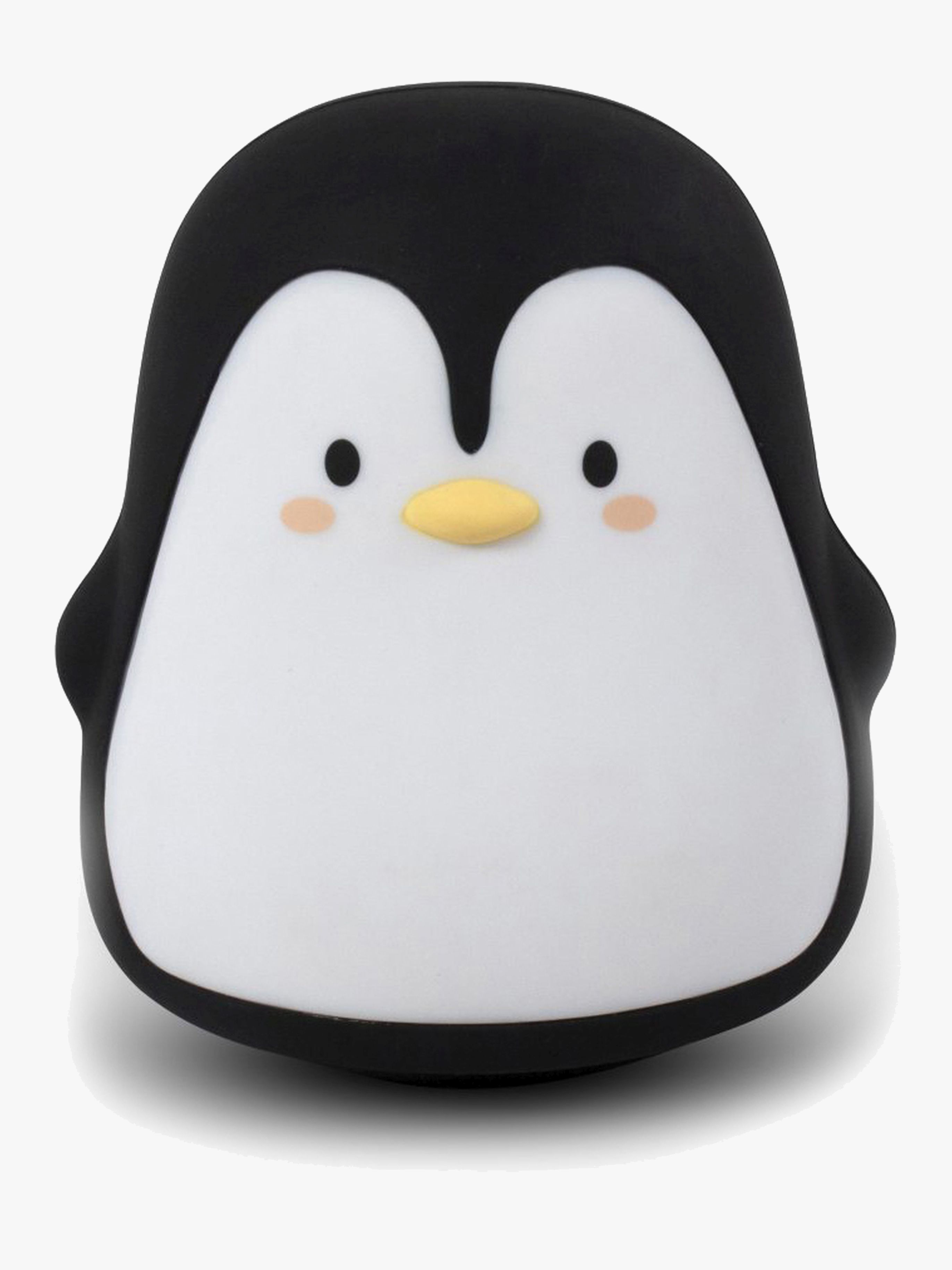 FILIBABBA LED-Lampe Silikone, Pelle the Penguin, Børnelampe