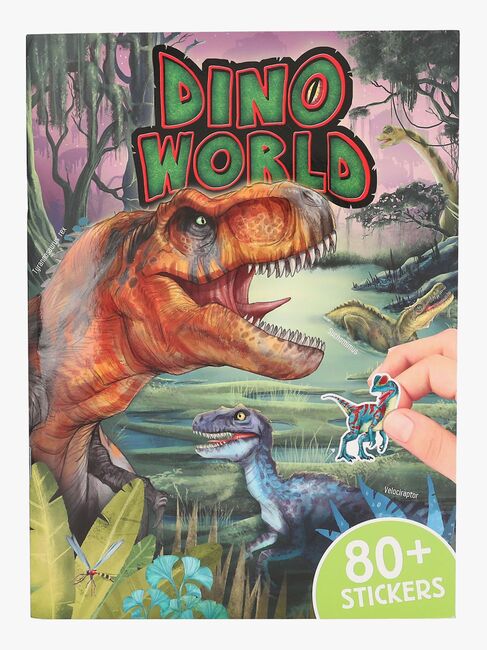 Dino World Kreabog med Skumklistermærker