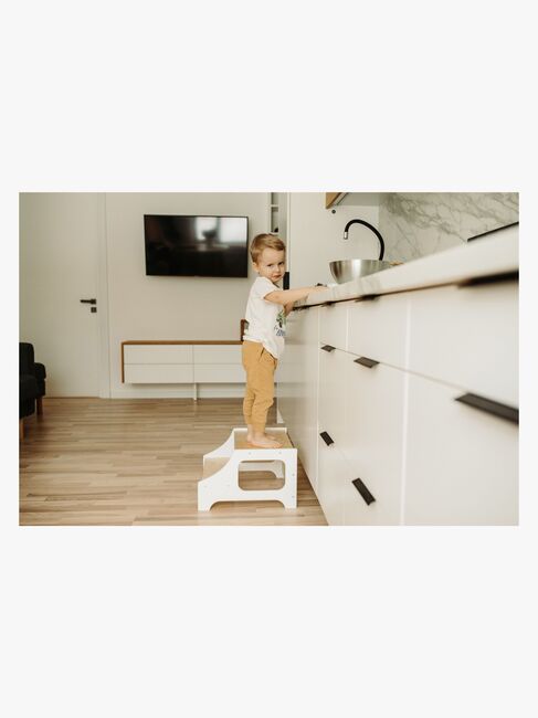 Duck Woodworks Skammel, Hvid