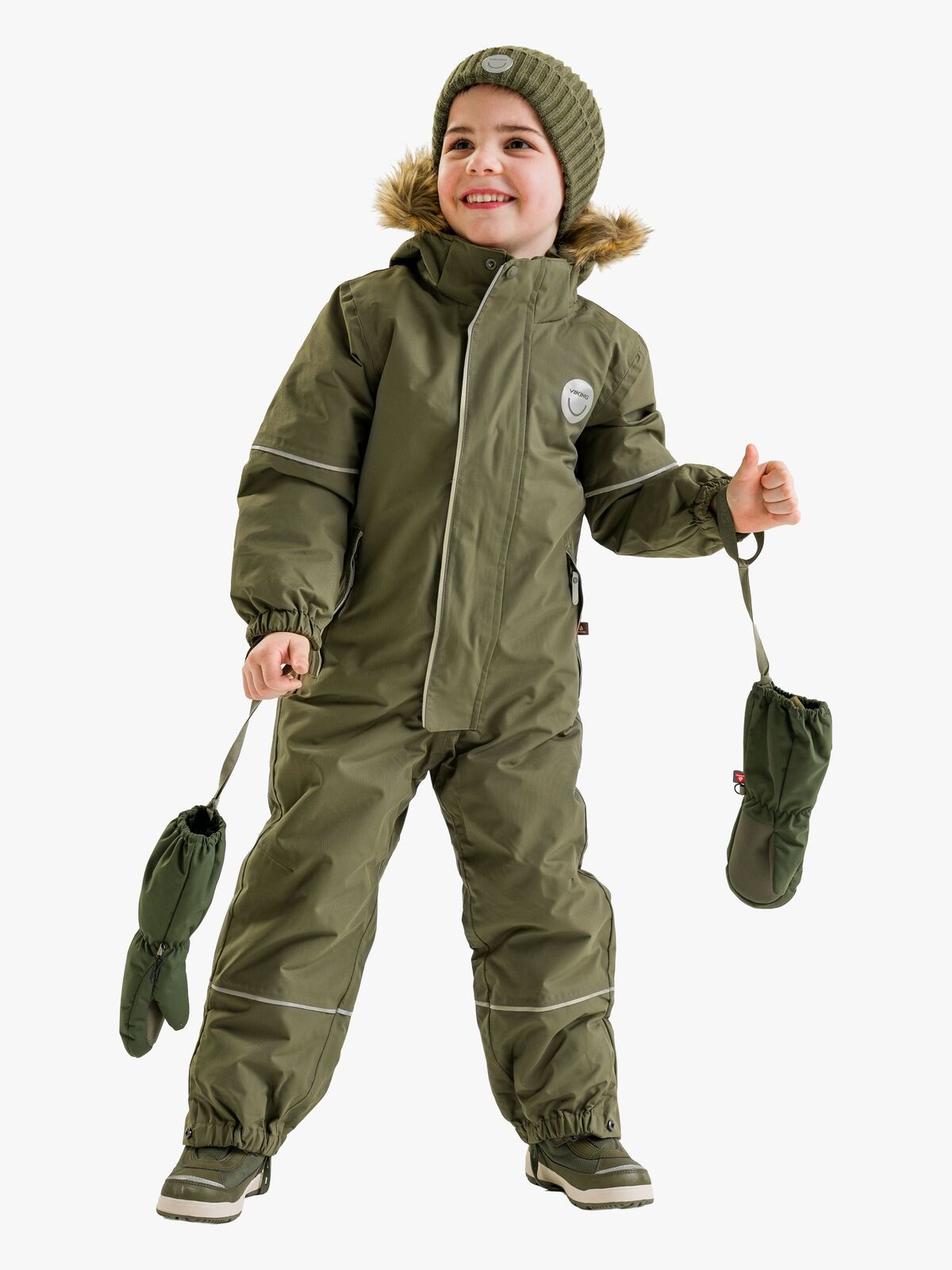 Viking Play Flyverdragt, Olive