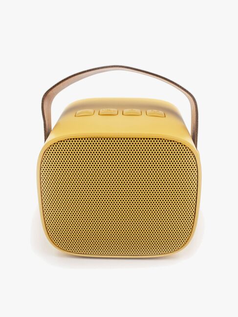 Lalarma Bluetooth-højttaler med Trådløs Mikrofon, Gul