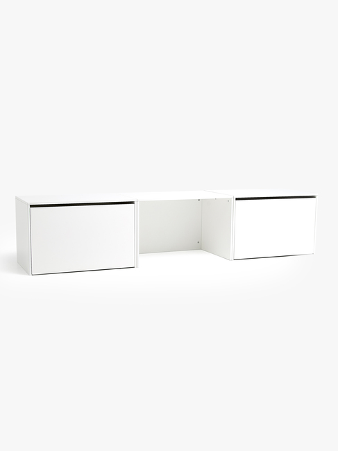 Alice & Fox POPPY Skrivebord med 2 Skuffer, Hvid