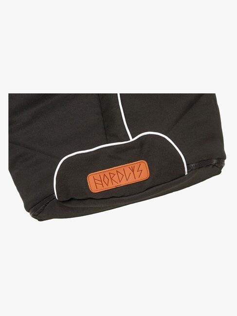 Nordlys Saga Lammeskindskørepose, Black/Grey