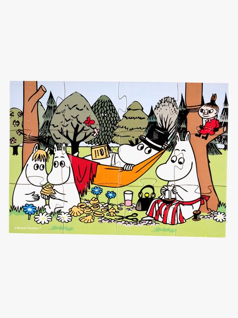 Mumitroldene 4 Træpuslespil 4x12 Brikker