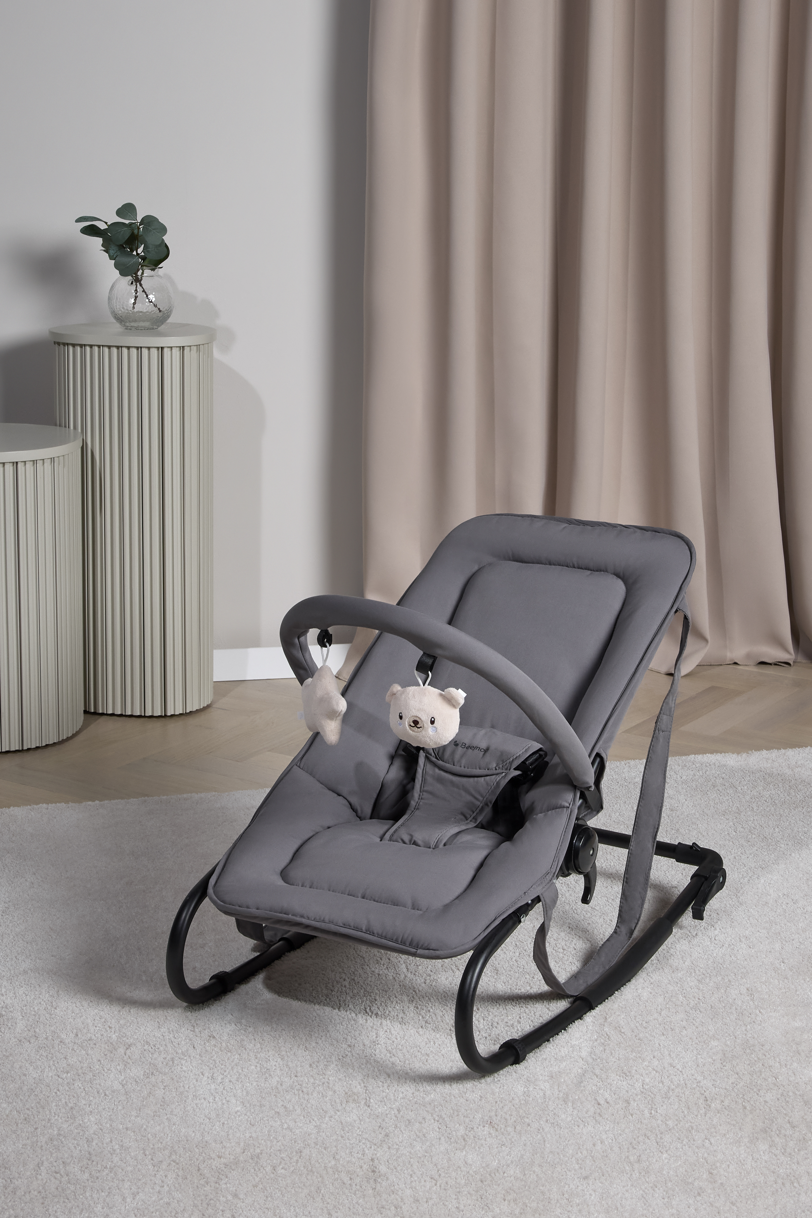 Beemoo PLAY Simple Skråstol, Stone Grey