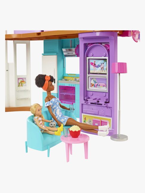 Barbie Malibu Feriehus med Møbler & Tilbehør