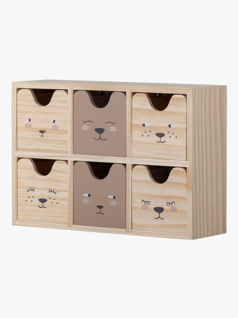 Bloomingville MINI Calle Opbevaringskasse, Natur