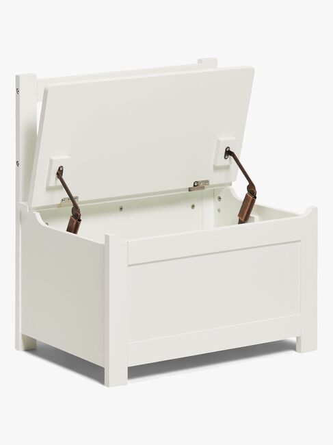 Alice & Fox LOVIS Bord & Stole + Sofa med Opbevaring, Hvid